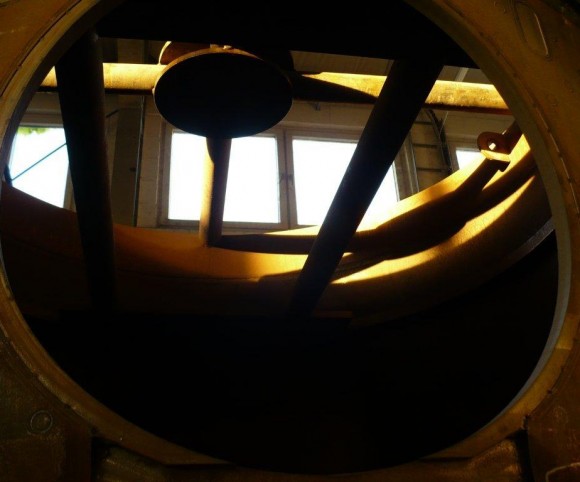 3d Wasserstrahlschneiden - Reaktor von innen